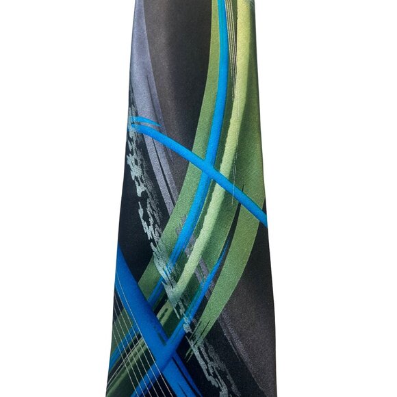 Jerry GARCIA Neck Tie Silk Necktie Men's Collection 61 Curves and Lines - Picture 6 of 7